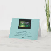 Heilige Nacht beleuchtet Karte (Rückseite)