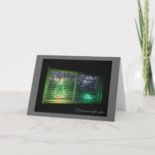 Heilige Nacht beleuchtet Karte