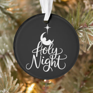 Heilige Nacht Familienweihnachten Kippfigur Weihna Ornament