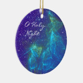 HEILIGE NACHT O' KERAMIK ORNAMENT (Rechts)