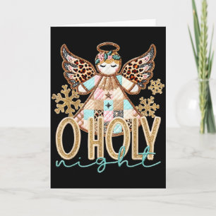 Heilige Nacht Patchwork Engel Christlich Jesus Chr Karte