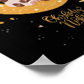 heilige Nacht Poster (Ecke)