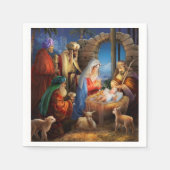 Heilige Nacht Serviette (Vorderseite)