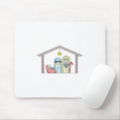 Heilige Nachtkrippe Mousepad (Mit Mouse)