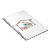 Heilige Nachtkrippe Notizblock (Rechte Seite)