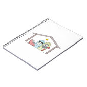 Heilige Nachtkrippe Notizblock (Linke Seite)