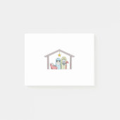 Heilige Nachtkrippe Post-it Klebezettel (Vorderseite)