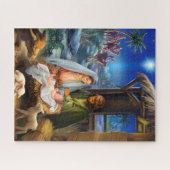 Heilige Nachtnativität Puzzle (Horizontal)
