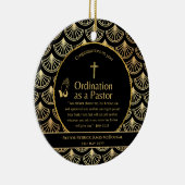 Heilige, neu ordinierte Pastor Bibel Verse Custom Keramik Ornament (Rechts)