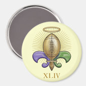 Heilige NOLA-Trophäe (p) Magnet (Vorderseite/Rückseite)