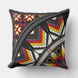 Heilige Orte (rot) Kissen