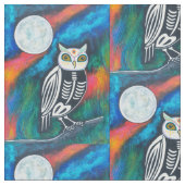 Heilige Owl Stoff (Nahaufnahme)