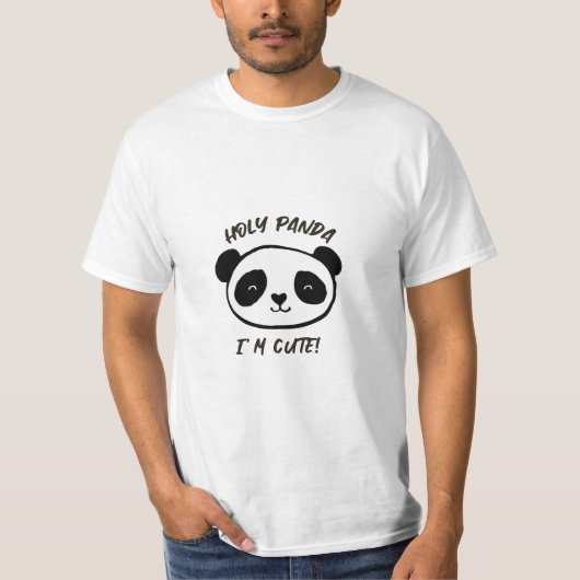heilige Panda ich bin niedlich! T-Shirt (Vorderseite)