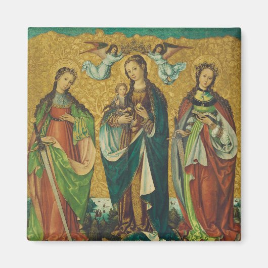 Heilige Perpetua und Felicity Magnet (Vorne)