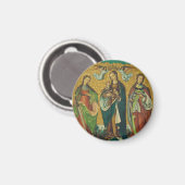Heilige Perpetua und Felicity Magnet (Vorderseite/Rückseite)