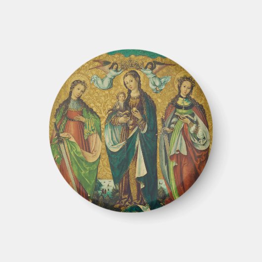 Heilige Perpetua und Felicity Magnet (Vorne)