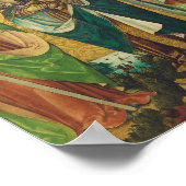 Heilige Perpetua und Felicity Poster (Ecke)