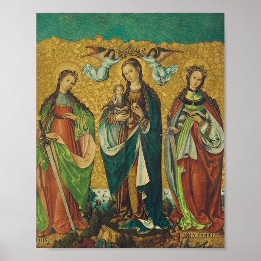Heilige Perpetua und Felicity Poster (Vorne)