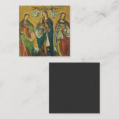 Heilige Perpetua und Felicity Quadratische Visitenkarte (Vorne/Hinten)