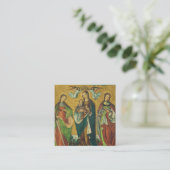Heilige Perpetua und Felicity Quadratische Visitenkarte (Stehend Vorderseite)