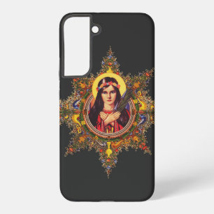 Heilige Philomena Premium Leuchtende Jungfrau Kuns Samsung Galaxy Hülle