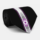 Heilige Plätze lila Krawatte (Gerollt)