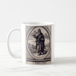 Heilige Polykarp Apostolische Kirche Vater Grafik  Kaffeetasse