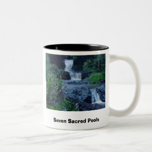 Heilige Pools, sieben heilige Pools, sieben Zweifarbige Tasse