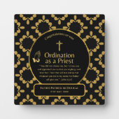 Heilige Priesterspende Pfarrkirche nach Maß Fotoplatte (Vorderseite)