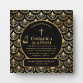 Heilige Priesterspende Pfarrkirche nach Maß Fotoplatte (Vorderseite)