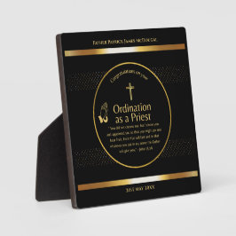 Heilige Priesterspende Pfarrkirche nach Maß Fotoplatte