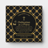 Heilige Priesterspende Pfarrkirche nach Maß Fotoplatte (Vorderseite)