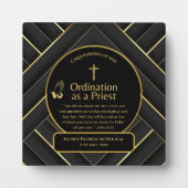 Heilige Priesterspende Pfarrkirche nach Maß Fotoplatte (Vorderseite)