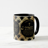 Heilige Priesterspende Pfarrkirche nach Maß Tasse (VorderseiteRechts)