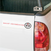 HEILIGE RACHE  AUTOAUFKLEBER (Auf Lkw)
