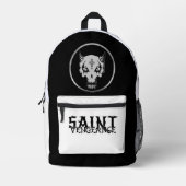 HEILIGE RACHE BEDRUCKTER RUCKSACK (Vorderseite)