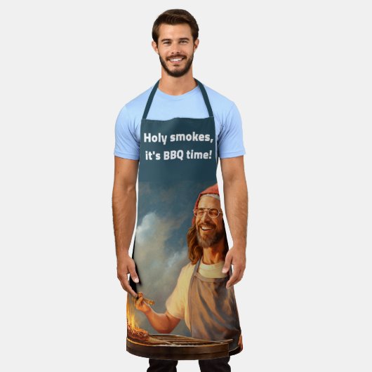 Heilige Raucher Schürze (Getragen)