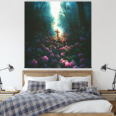 Heilige religiöse Kreuzbilder für friedliche Räume Leinwanddruck (Insitu (Schlafzimmer))