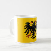 Heilige römisches Reich-Flagge Kaffeetasse (Vorderseite Links)
