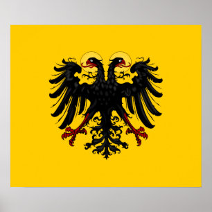 Heilige römisches Reich-Flagge Poster