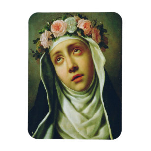 Heilige Rosa von Lima Der Engel von Peru Fine Art Magnet