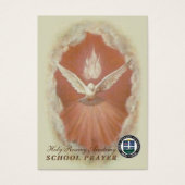 Heilige Rosary Academy Anchorage AK - Schulgebet (Vorderseite)