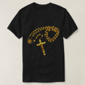 Heilige Rosary Beads katholische Religion Glaube M T-Shirt (Design vorne)