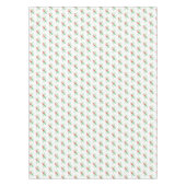 Heilige rote Beeren Weihnachtswasserfarbe Tischdecke (Vorderseite)