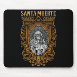 Heilige Santa Muerte Mexikanische Weibliche Gotthe Mousepad