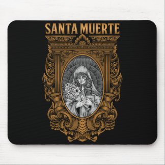 Heilige Santa Muerte Mexikanische Weibliche Gotthe Mousepad