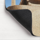 Heilige Scarabäusstatue im Tempel von Amun Mousepad (Ecke)