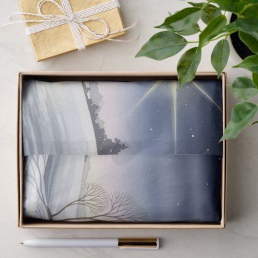 Heilige Schneezene Seidenpapier (Geschenk)