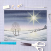 Heilige Schneezene Seidenpapier (Handwerk)