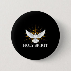 Heilige Schrift Taube Sritual Symbol Christliche B Button